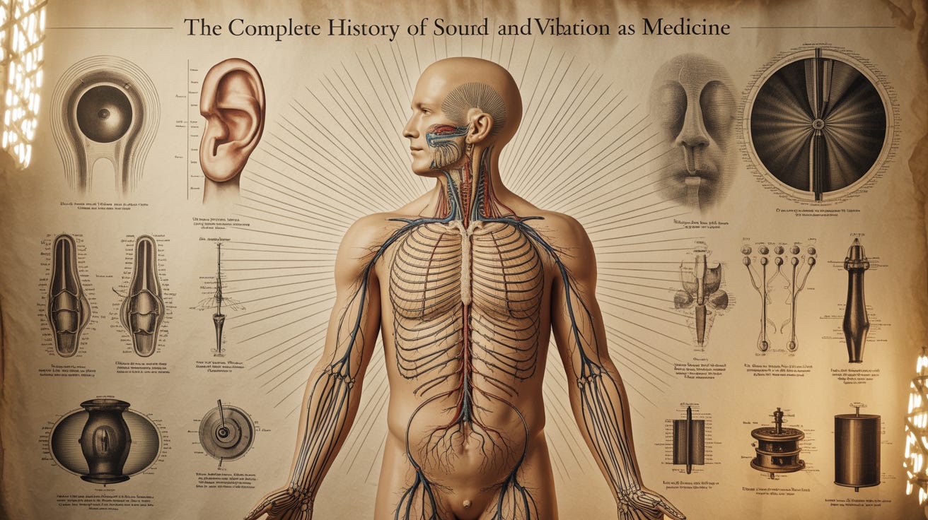 The Complete History of Sound and Vibration as Medicine